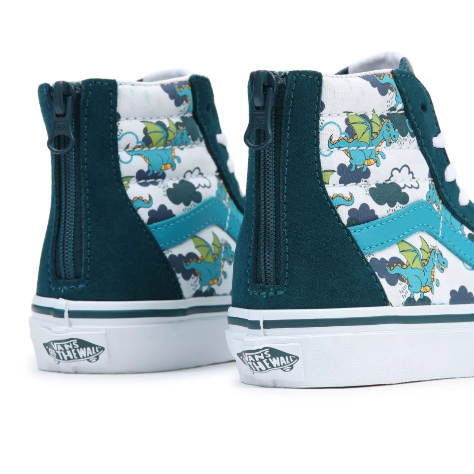 Vans Gyerek Sk8-hi Cipzáras Cipő (4-8 év) Kék