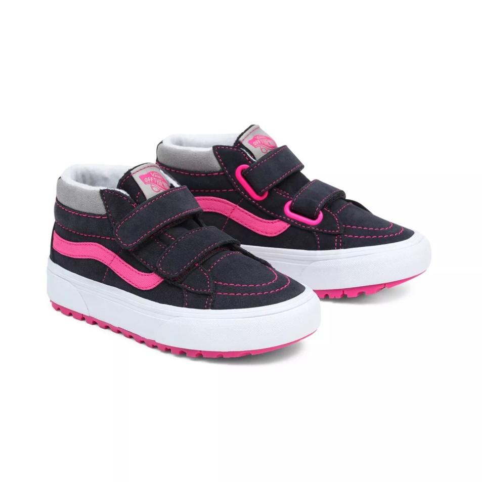 Vans Kids Sk8-mid Reissue V Mte-1 Cipő (4-8 év) Fekete-lila