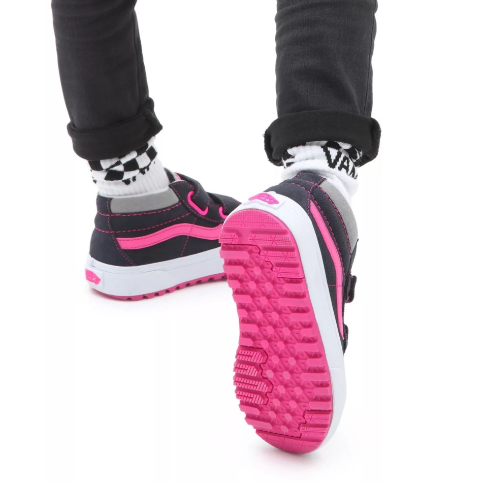 Vans Kids Sk8-mid Reissue V Mte-1 Cipő (4-8 év) Fekete-lila
