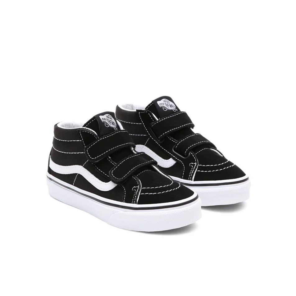 Vans Kids Sk8-mid Reissue V Cipő (4-8 év) Fekete