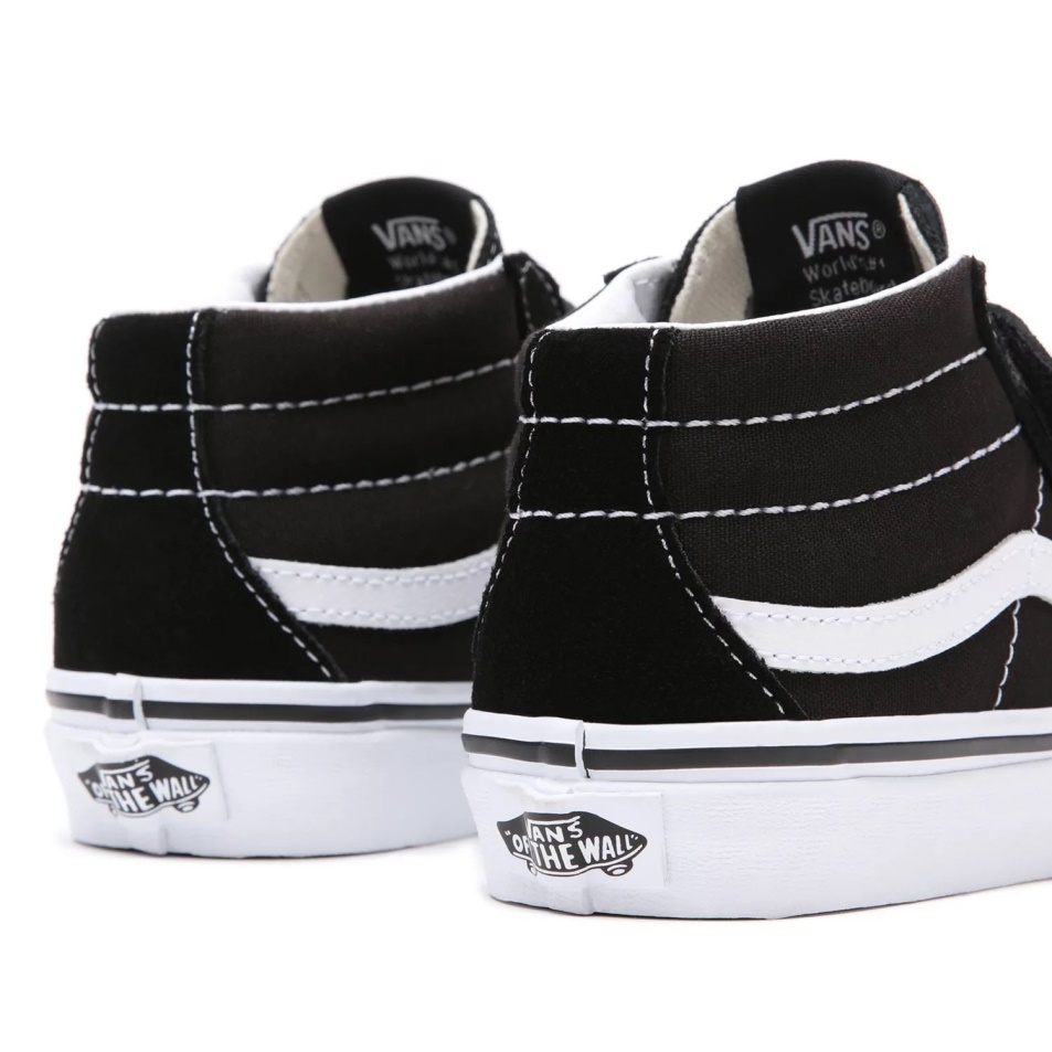 Vans Kids Sk8-mid Reissue V Cipő (4-8 év) Fekete