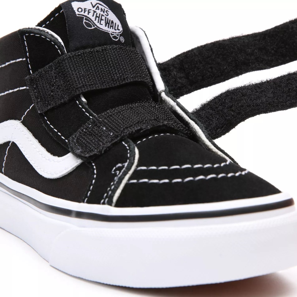 Vans Kids Sk8-mid Reissue V Cipő (4-8 év) Fekete