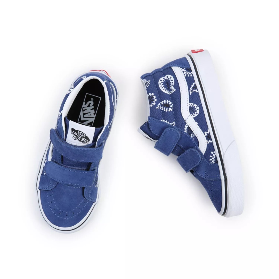 Vans Kids Sk8-mid Reissue V Cipő (4-8 év) Kék