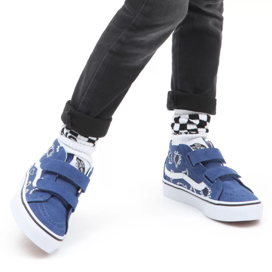 Vans Kids Sk8-mid Reissue V Cipő (4-8 év) Kék