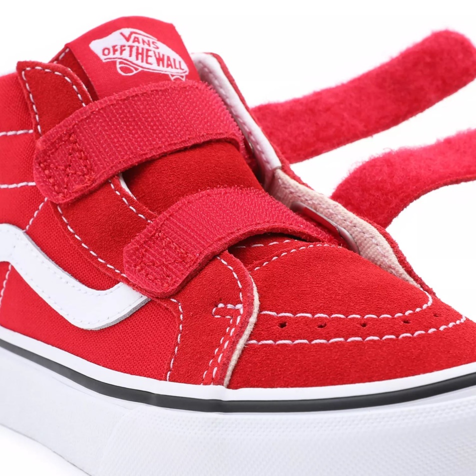 Vans Kids Sk8-mid Reissue V Cipő (4-8 év) Piros