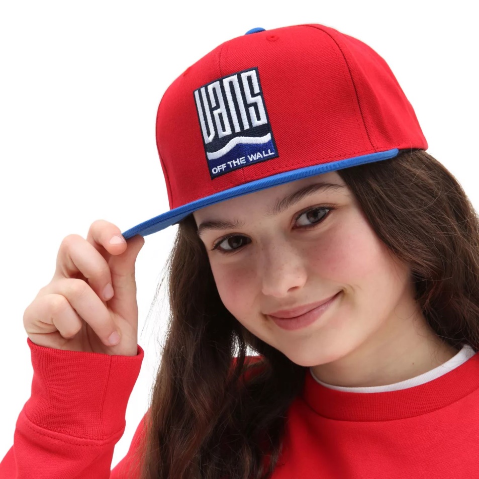 Furgonok Labirintus Snapback Sapka Piros