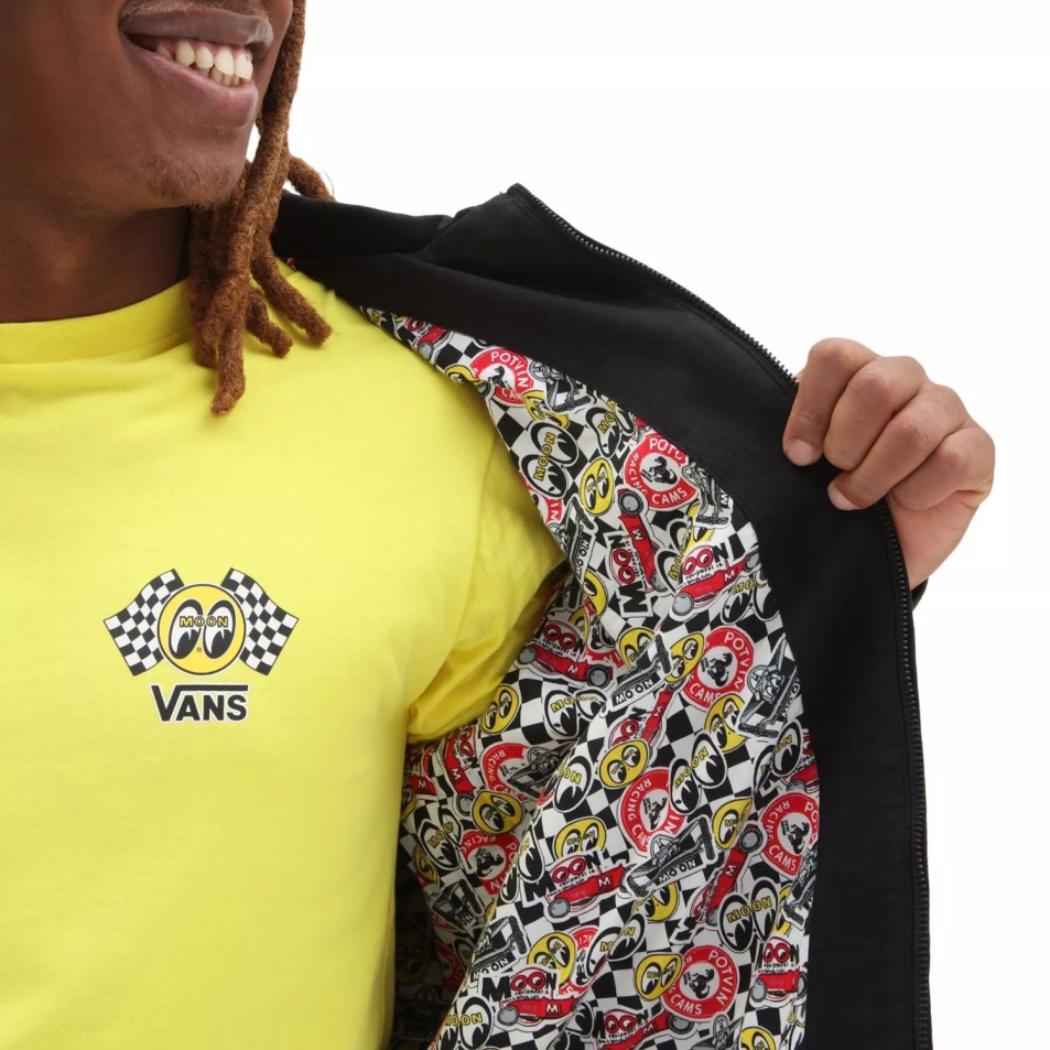 Vans Mooneyes Kabát Fekete Férfiak