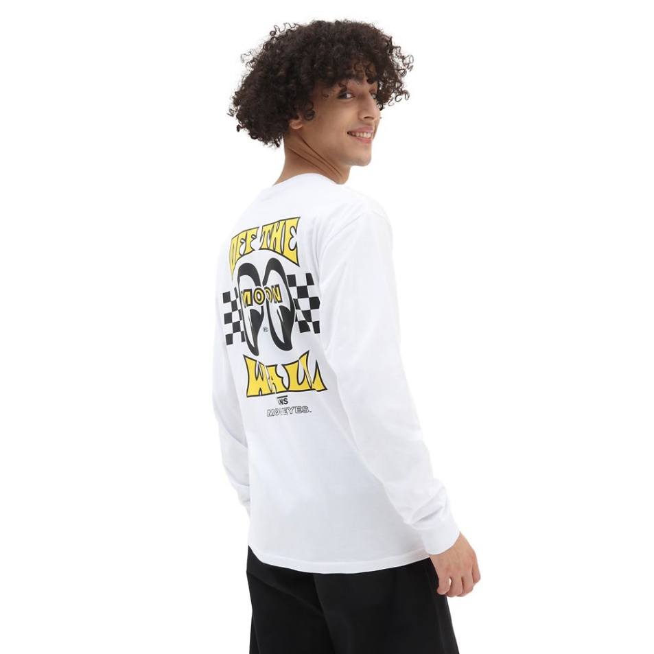 Vans Mooneyes Hosszú Ujjú Póló Fehér