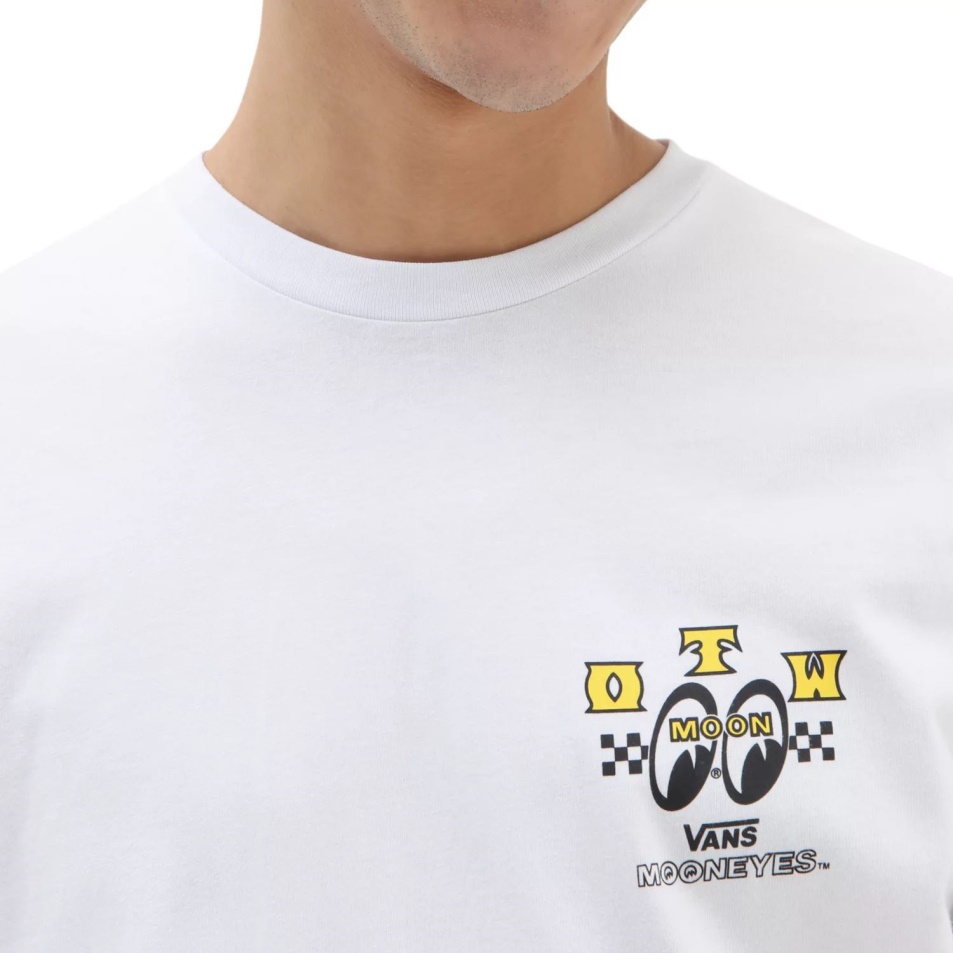 Vans Mooneyes Hosszú Ujjú Póló Fehér