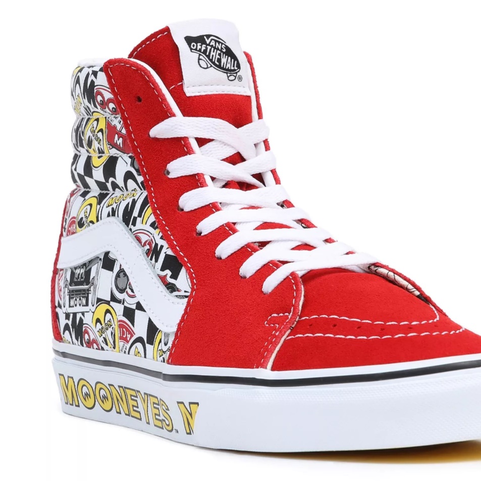 Vans Mooneyes Sk8-hi Cipők Piros-multi