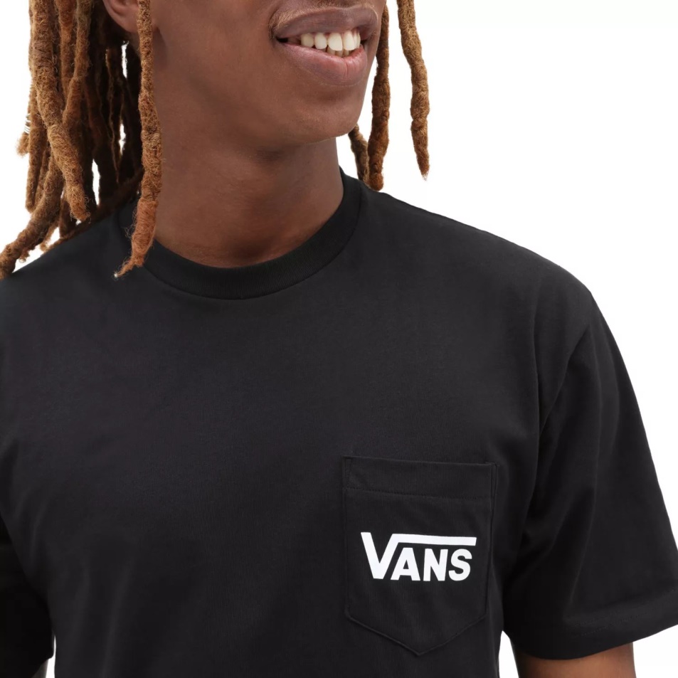 Vans Otw Klasszikus Hátsó Póló Fekete