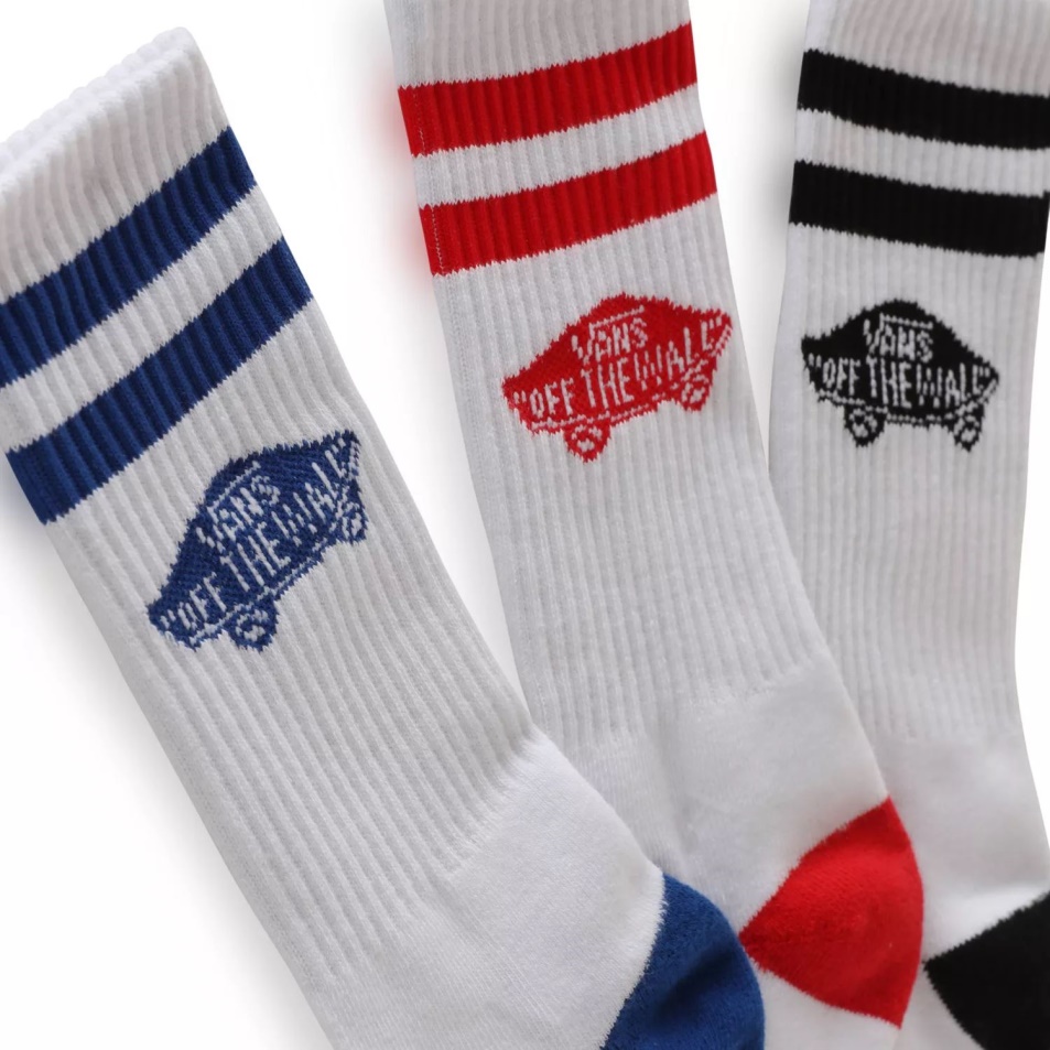 Vans Otw Stripe Crew Socks Blue