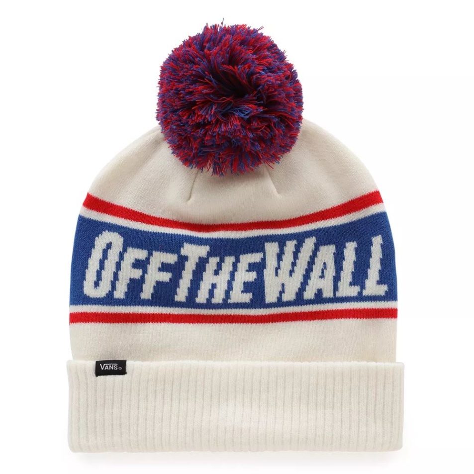 Furgonok Le A Falról Pom Beanie Fehér