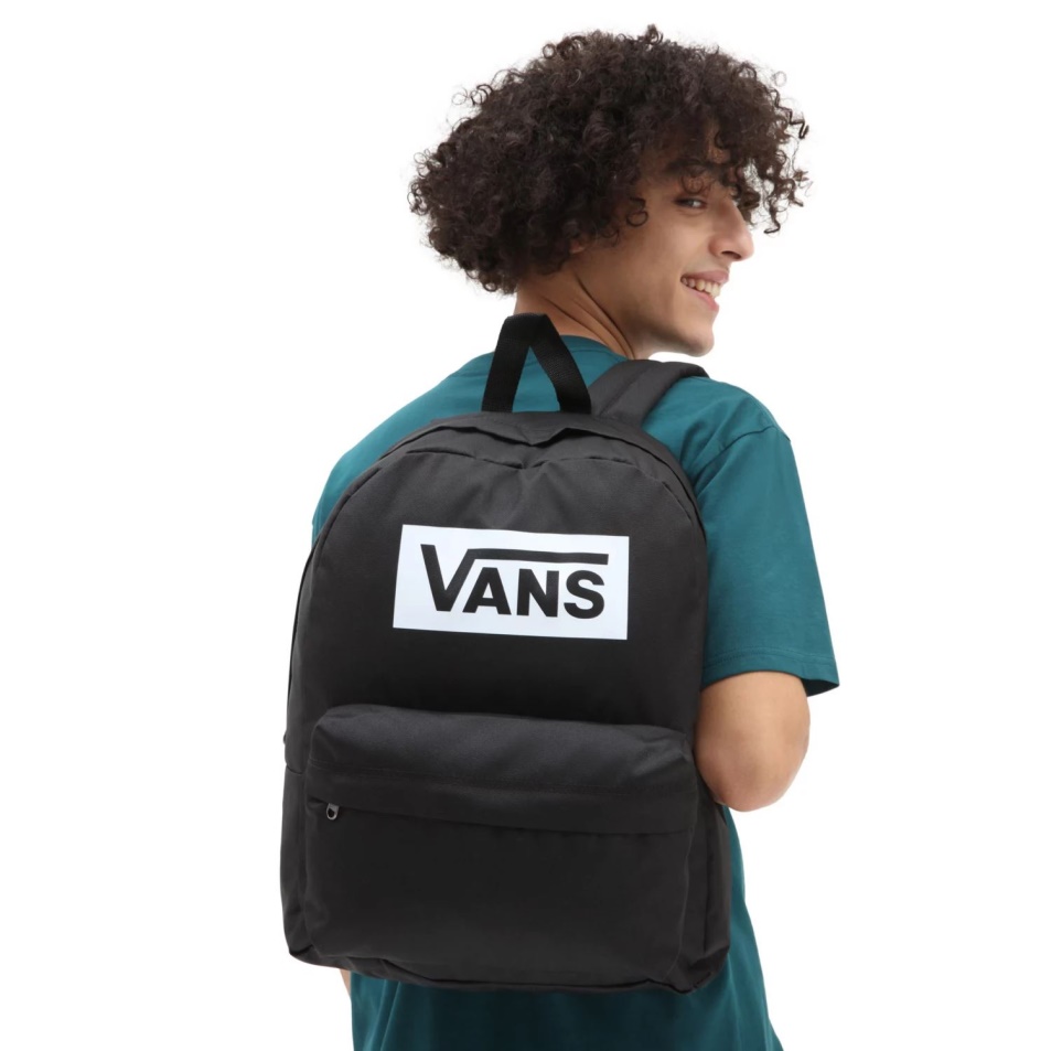 Vans Old Skool Dobozos Hátizsák Fekete Nők