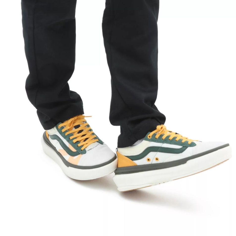 Vans Old Skool Overt Plus Cc Cipő Zöld-fehér