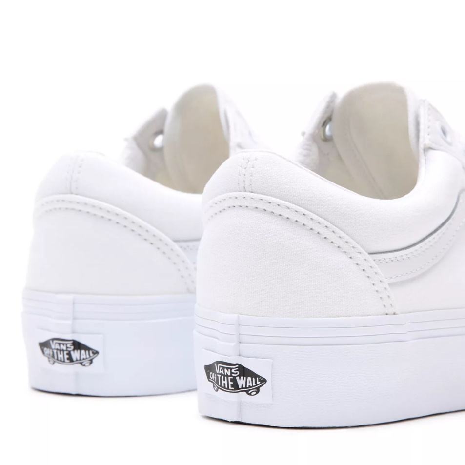 Vans Old Skool Platform Cipő Fehér