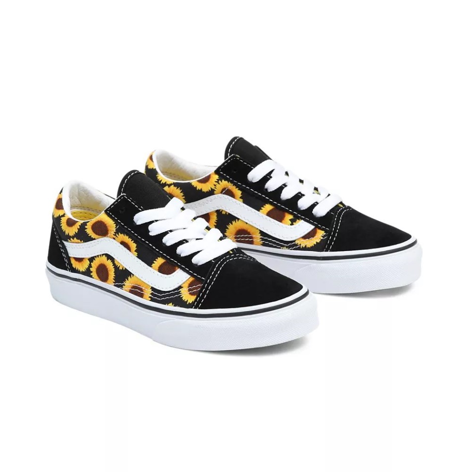 Vans Old Skool Cipő (4-8 éves) Gyerek Fekete