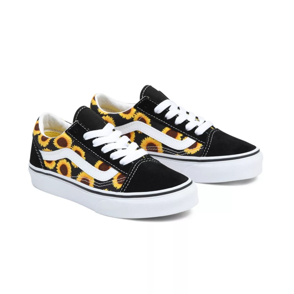Vans Old Skool Cipő (4-8 éves) Gyerek Fekete