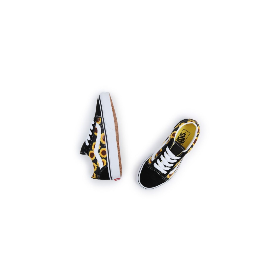 Vans Old Skool Cipő (4-8 éves) Gyerek Fekete
