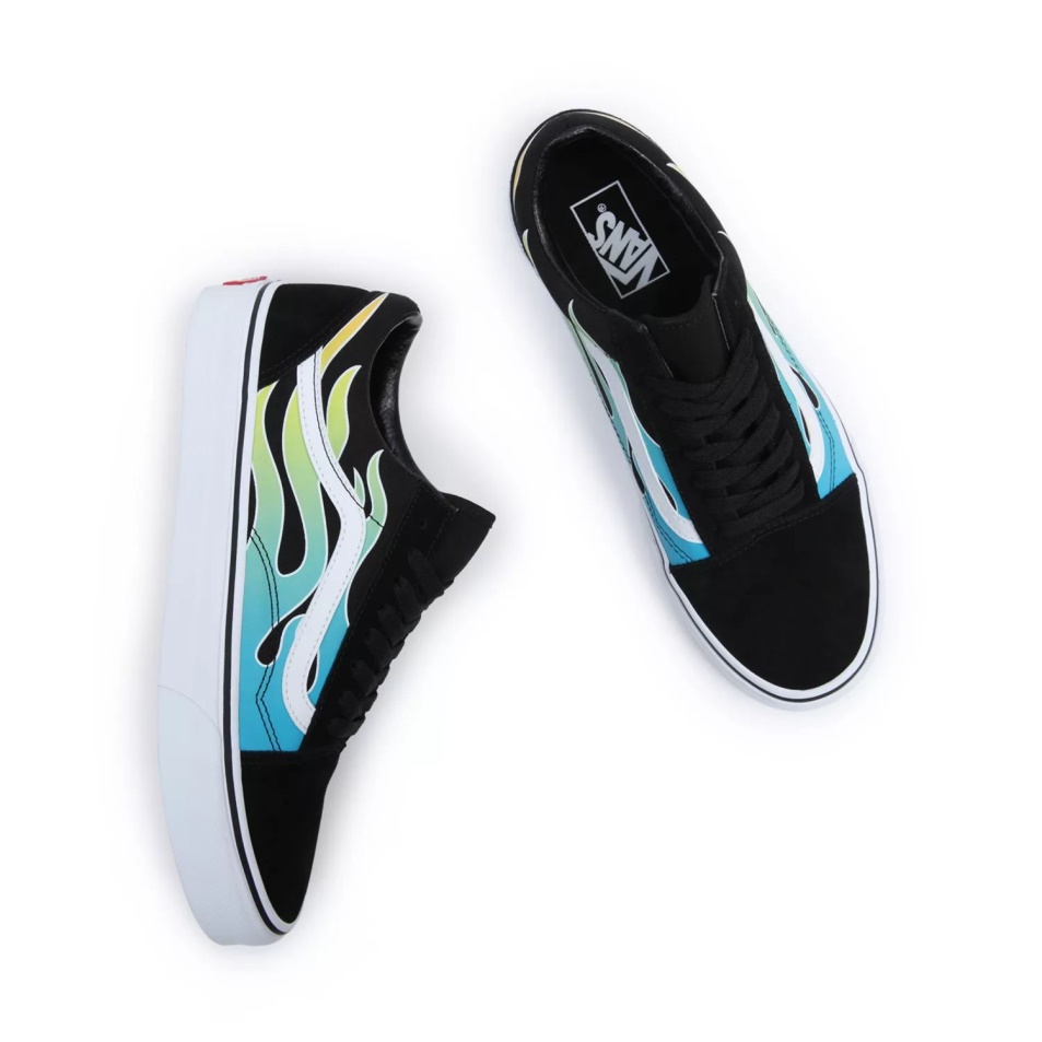 Vans Old Skool Cipő Kék-fekete