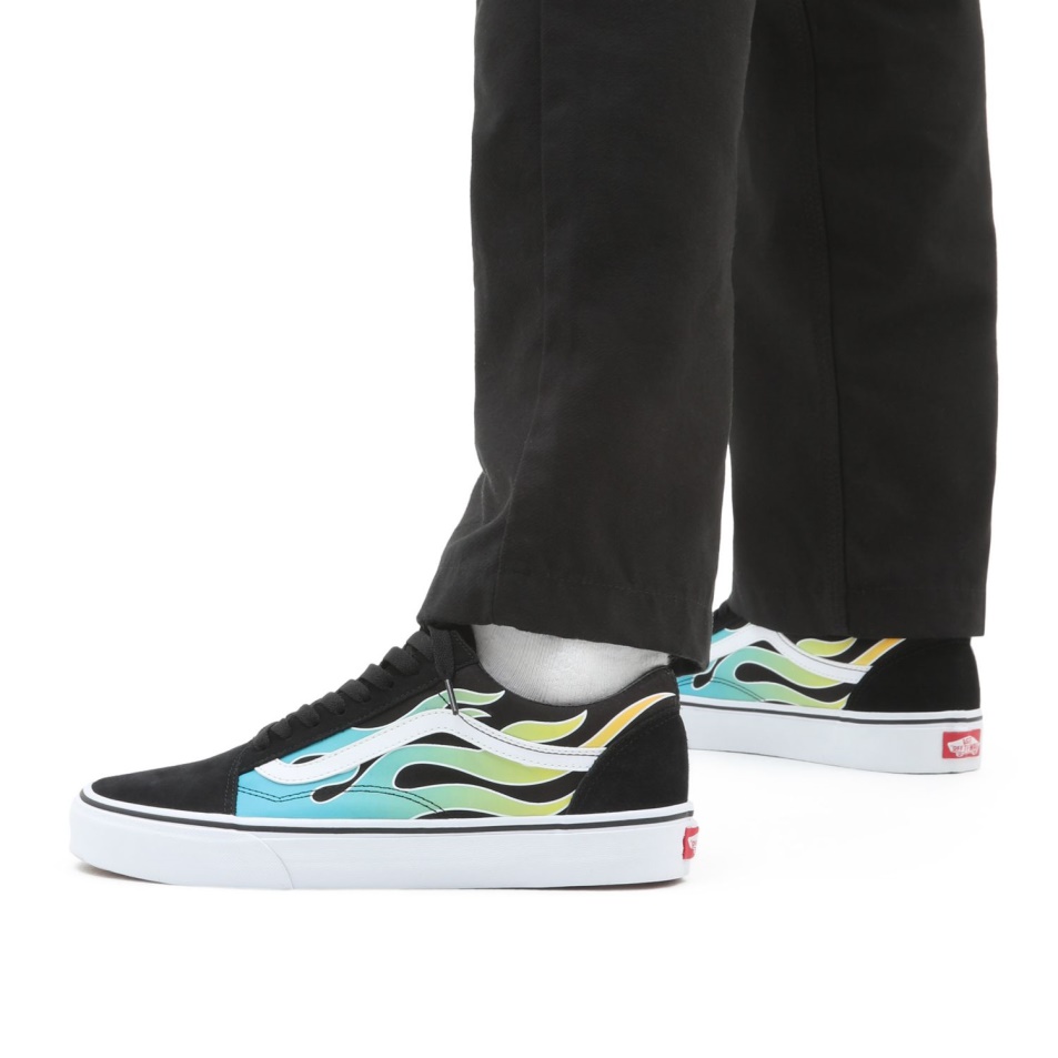 Vans Old Skool Cipő Kék-fekete