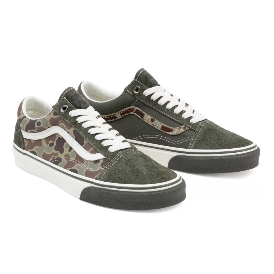 Vans Old Skool Cipő Zöld-fehér