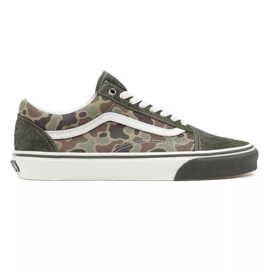 Vans Old Skool Cipő Zöld-fehér