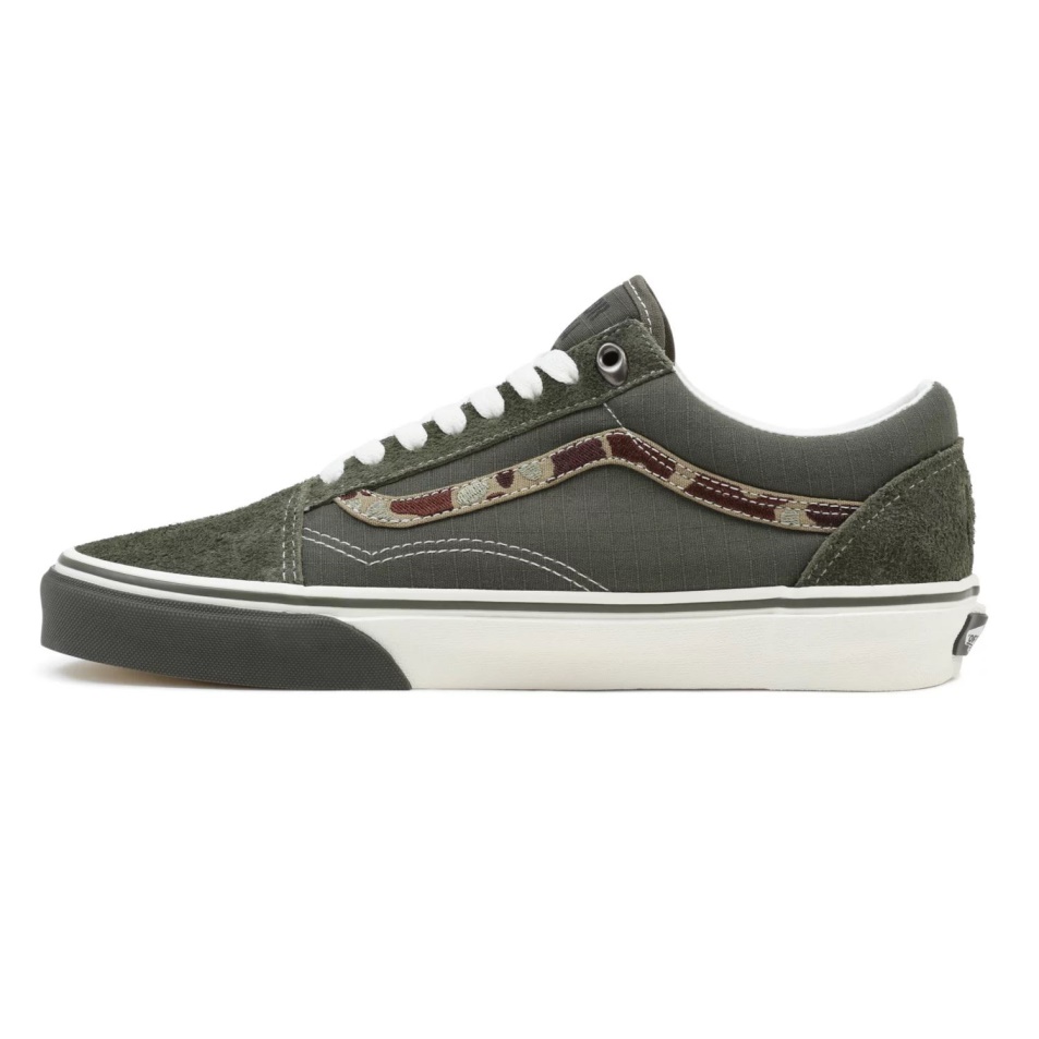 Vans Old Skool Cipő Zöld-fehér