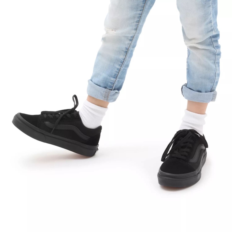 Vans Old Skool Cipő Gyerek (4-8 év) Fekete