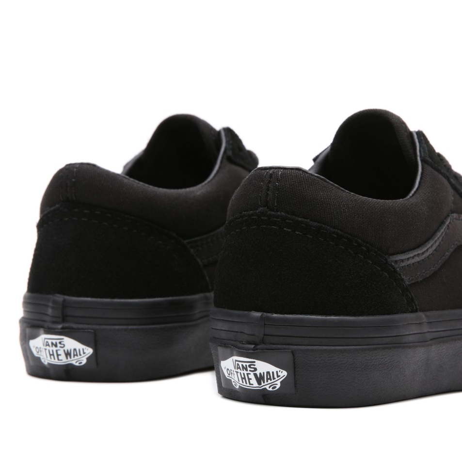 Vans Old Skool Cipő Gyerek (4-8 év) Fekete