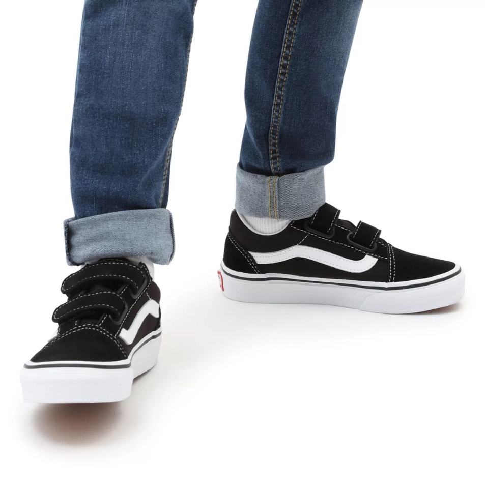 Vans Old Skool Cipő Gyerek (4-8 év) Fekete