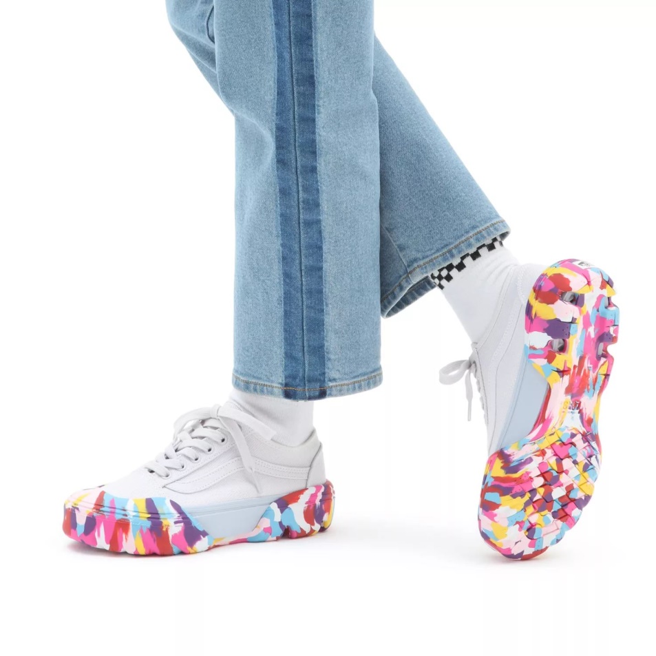 Vans Old Skool Kúpos Moduláris Cipő Több Fehér
