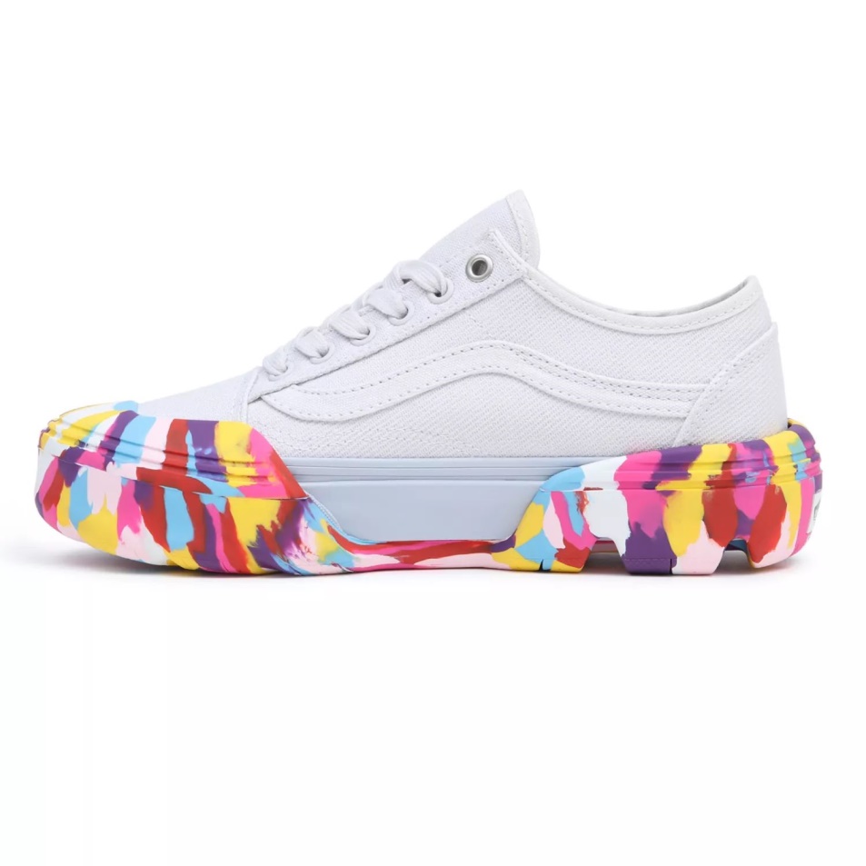 Vans Old Skool Kúpos Moduláris Cipő Több Fehér
