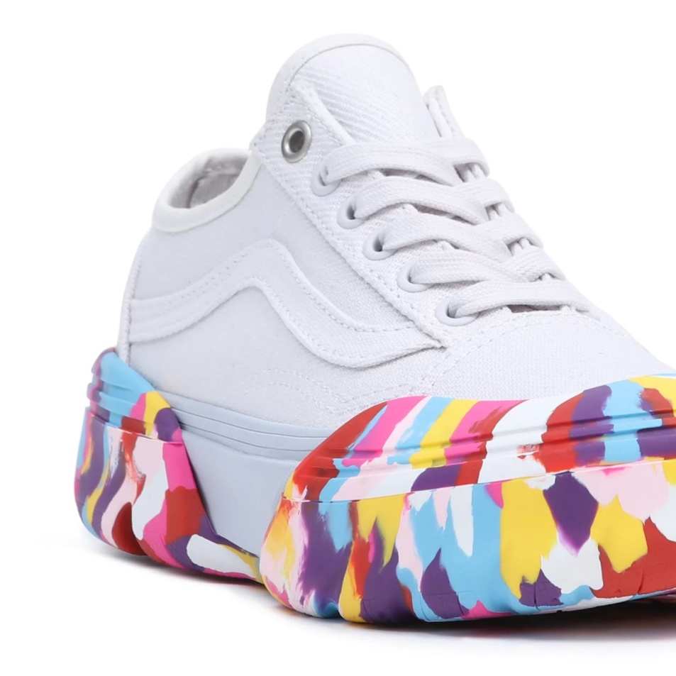 Vans Old Skool Kúpos Moduláris Cipő Több Fehér