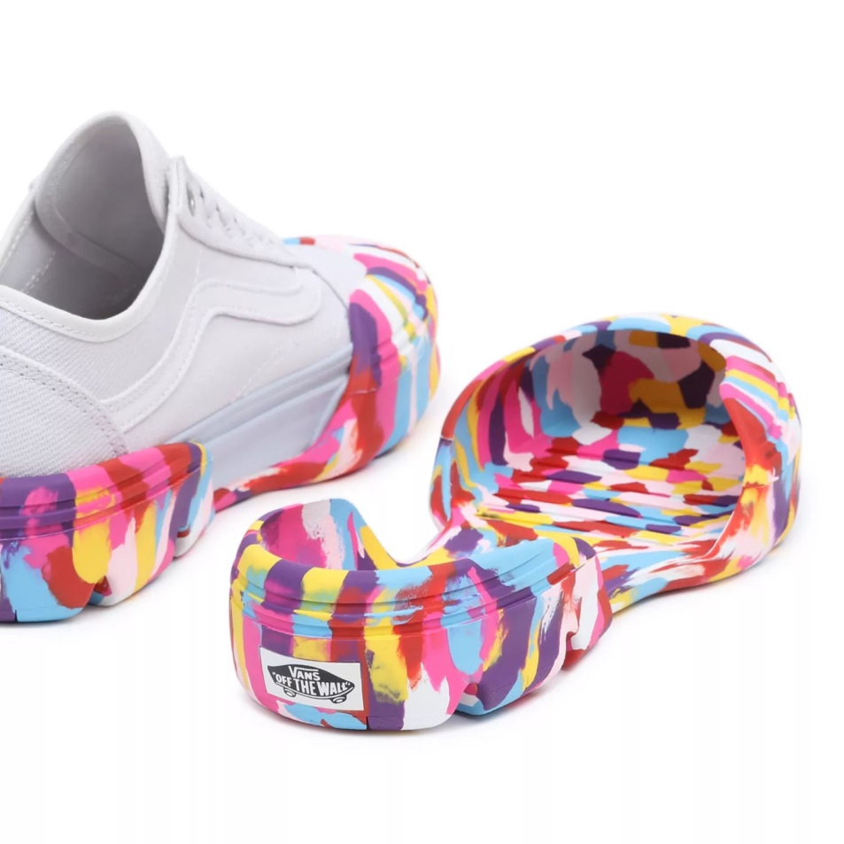 Vans Old Skool Kúpos Moduláris Cipő Több Fehér