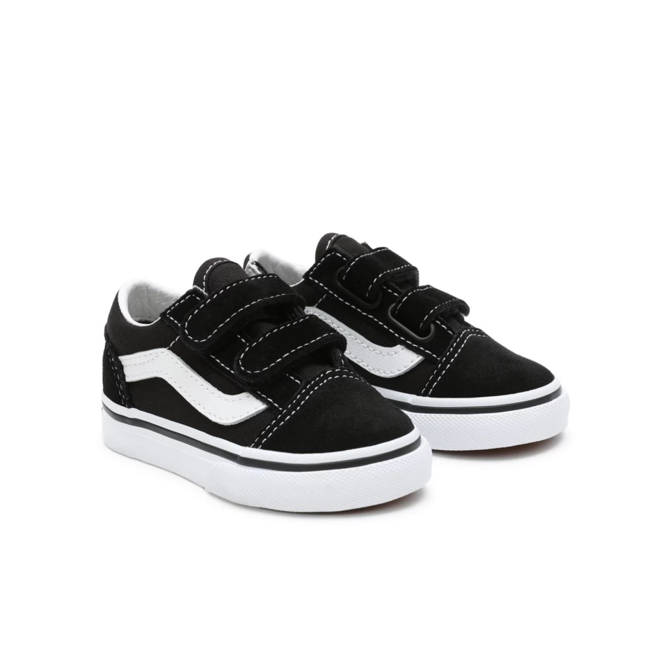 Vans Old Skool V Cipő (1-4 év) Kisgyermek Fekete