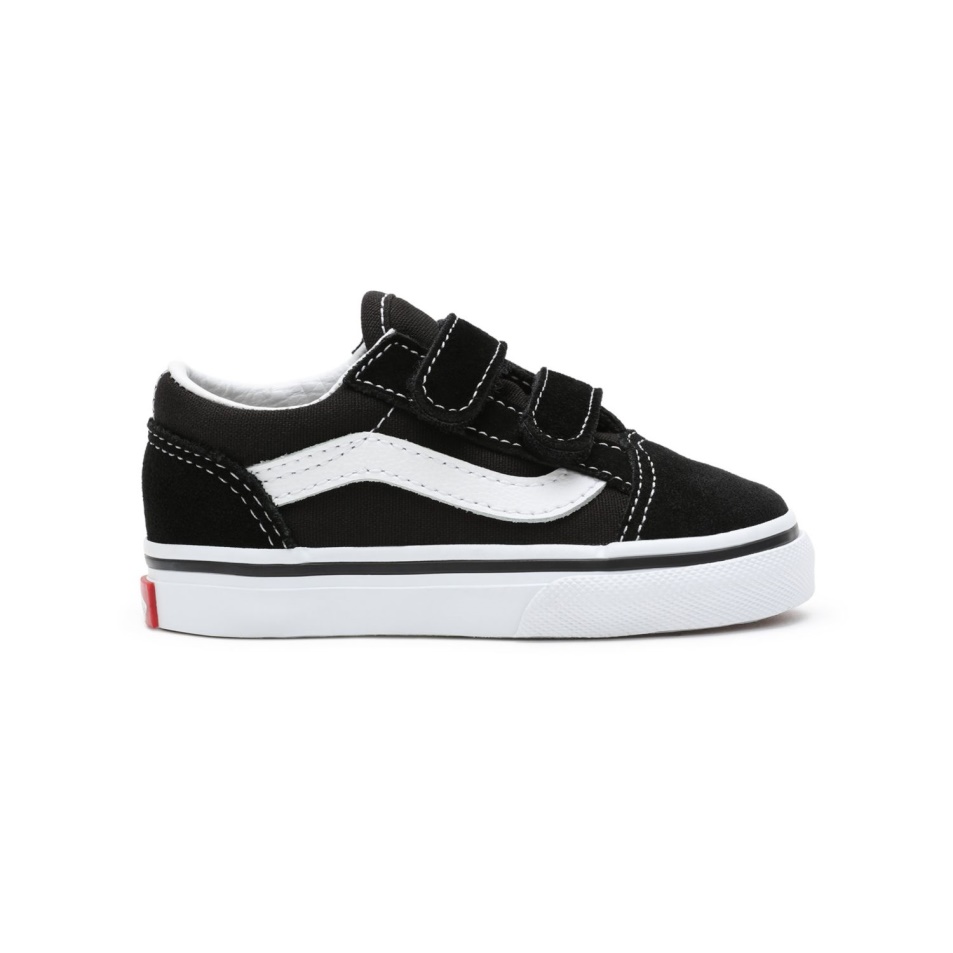 Vans Old Skool V Cipő (1-4 év) Kisgyermek Fekete