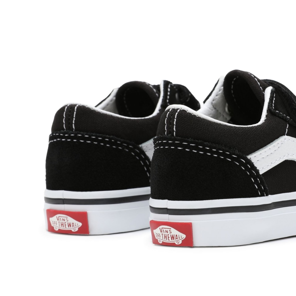 Vans Old Skool V Cipő (1-4 év) Kisgyermek Fekete