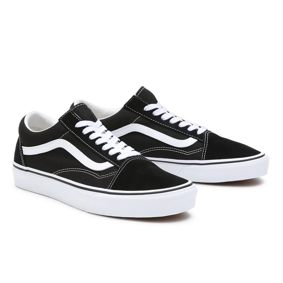 Vans Old Skool Széles Szabású Cipő Fekete
