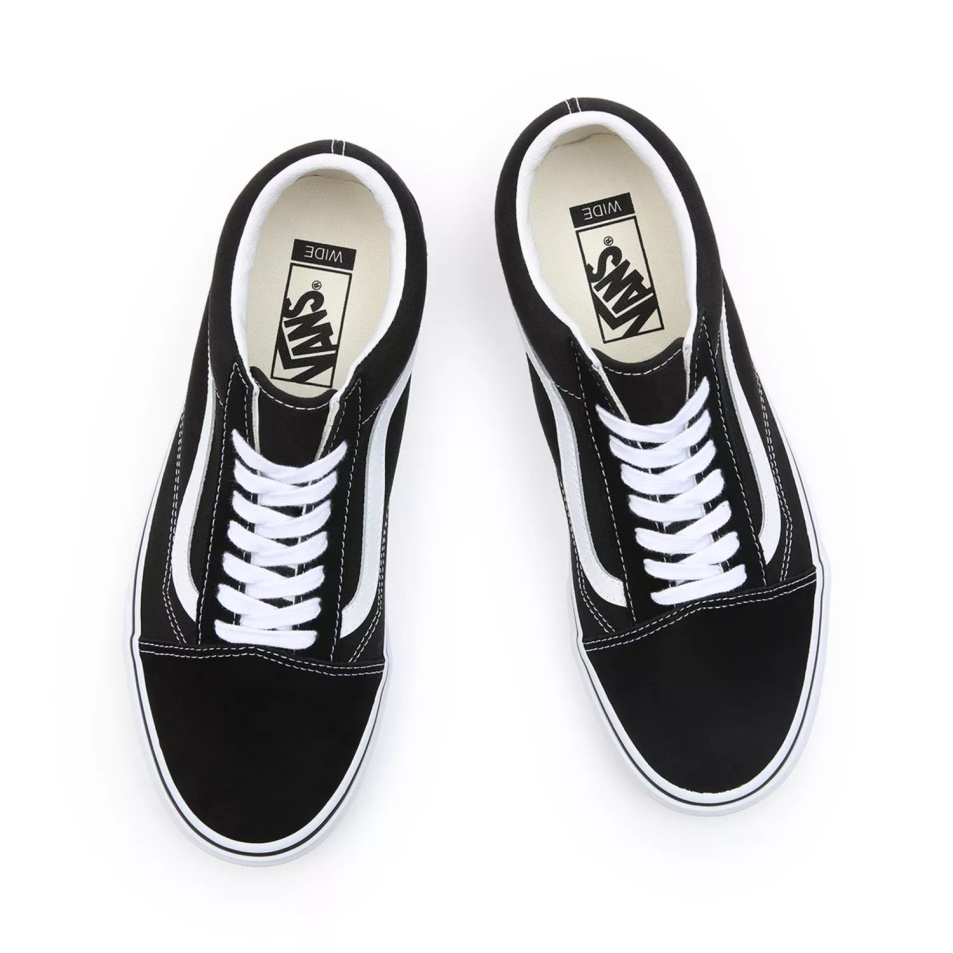 Vans Old Skool Széles Szabású Cipő Fekete