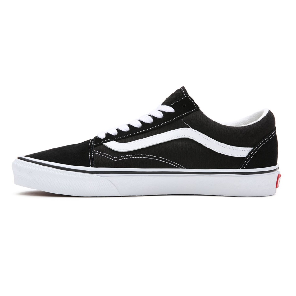 Vans Old Skool Széles Szabású Cipő Fekete