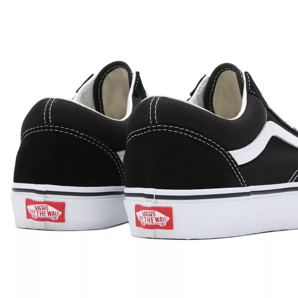 Vans Old Skool Széles Szabású Cipő Fekete
