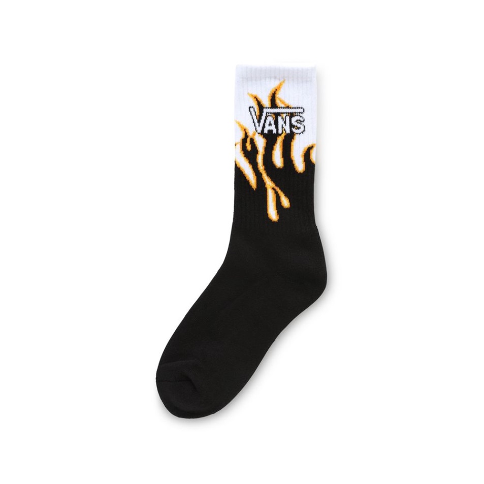 Vans Onyx Flame Crew Zokni Fehér