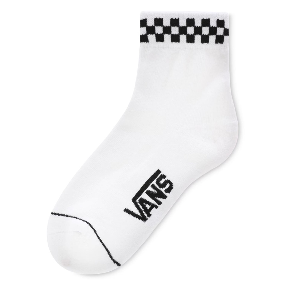 Vans Peek-a-check Személyzeti Zokni (1 Pár) Fehér