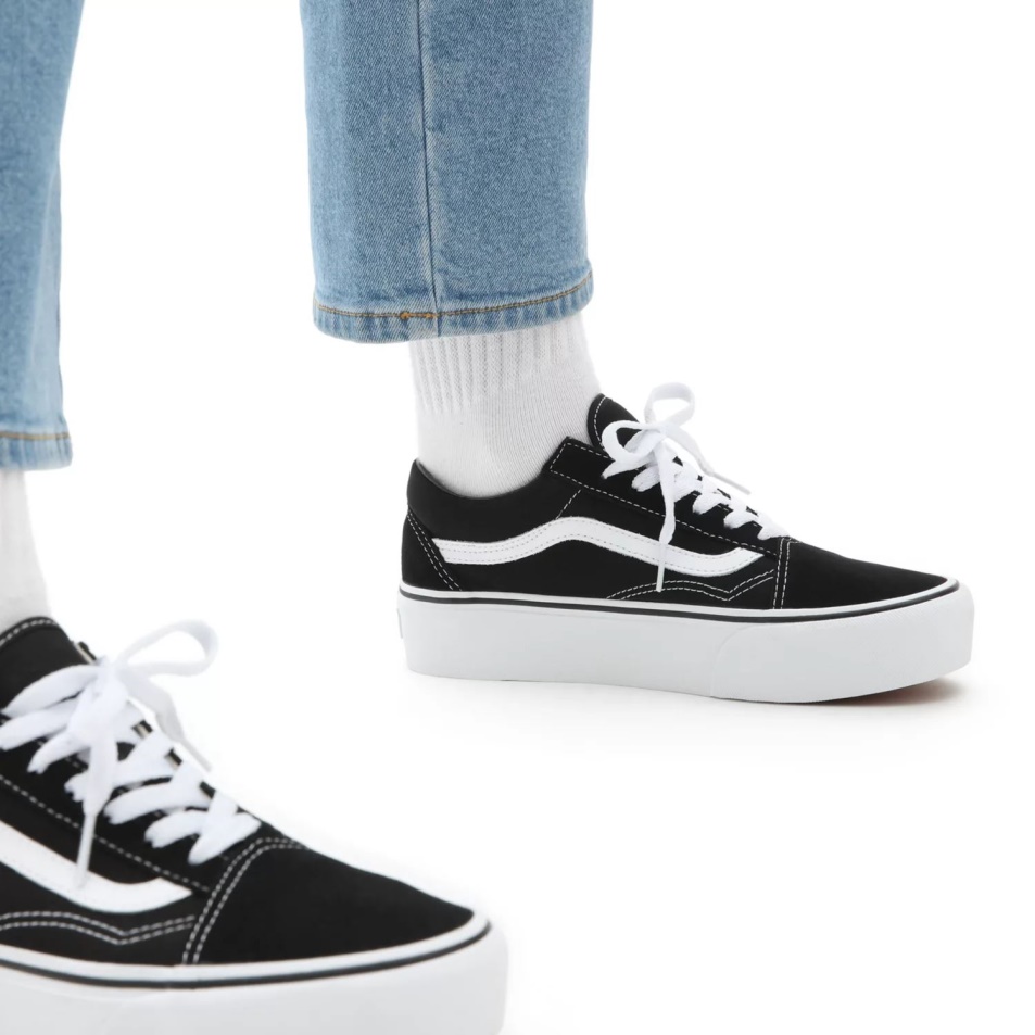 Vans Platform Old Skool Cipő Fekete