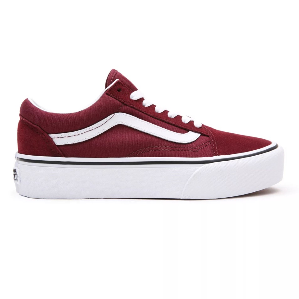 Vans Platform Old Skool Cipő Piros