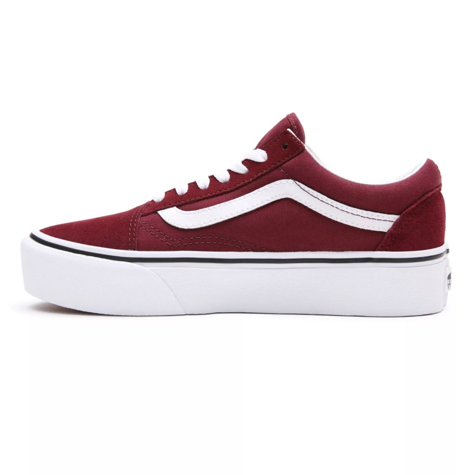 Vans Platform Old Skool Cipő Piros