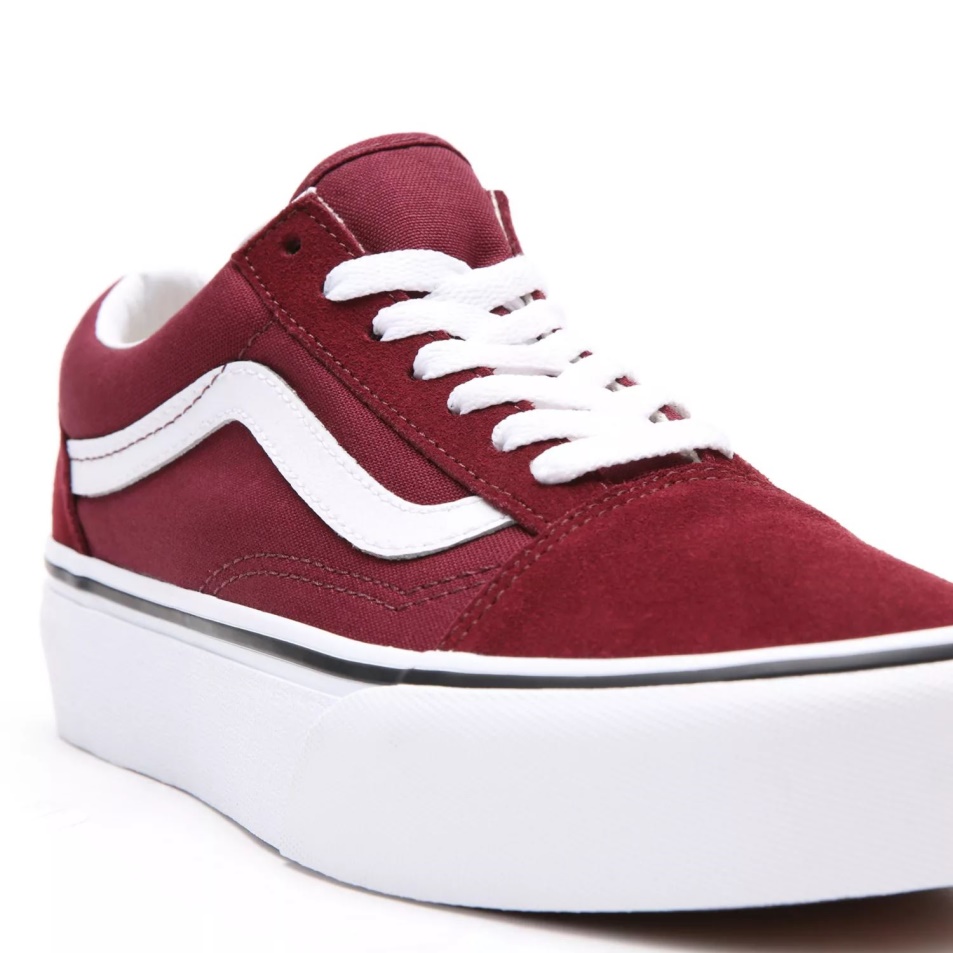Vans Platform Old Skool Cipő Piros