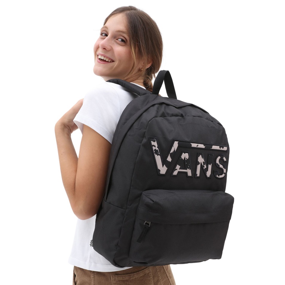 Vans Realm Repülő V Hátizsák Fekete