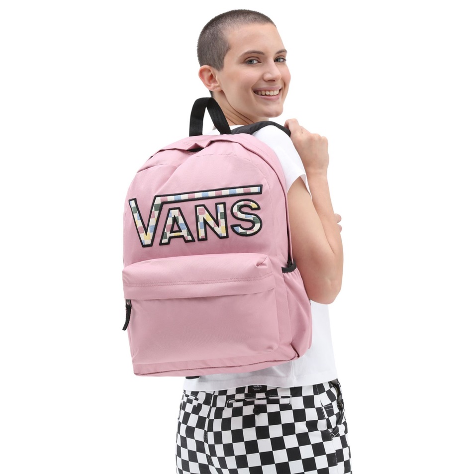 Vans Realm Repülő V Hátizsák Rózsaszín